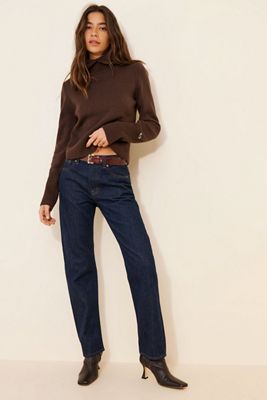 Madewell Longline Straight Jeans