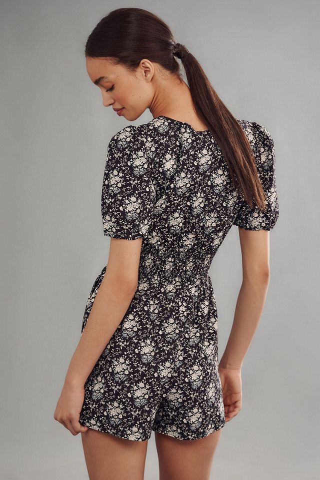 The Katerina Button-Front Romper #1