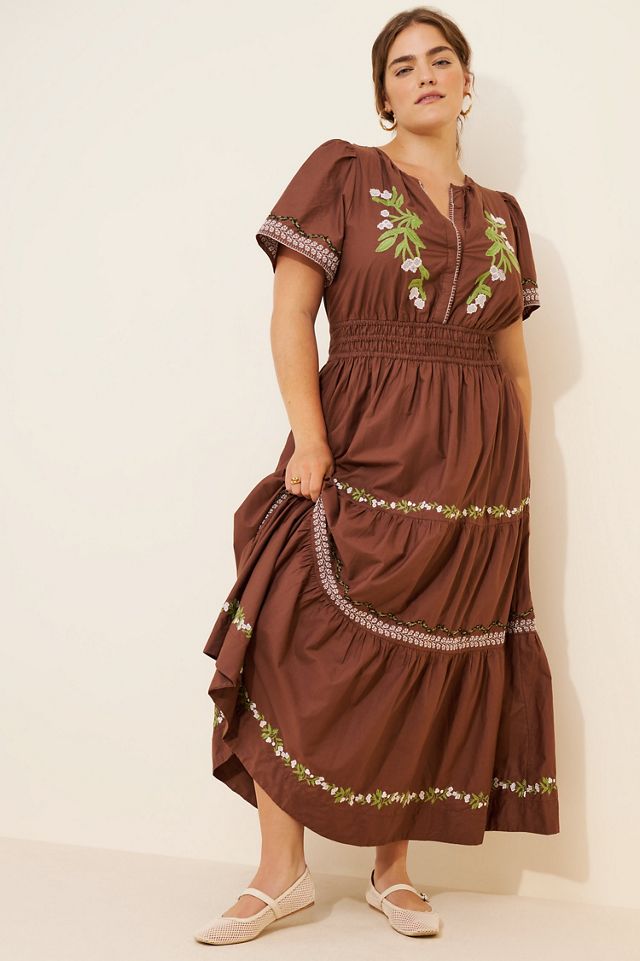 The Somerset Embroidered Maxi Dress #3