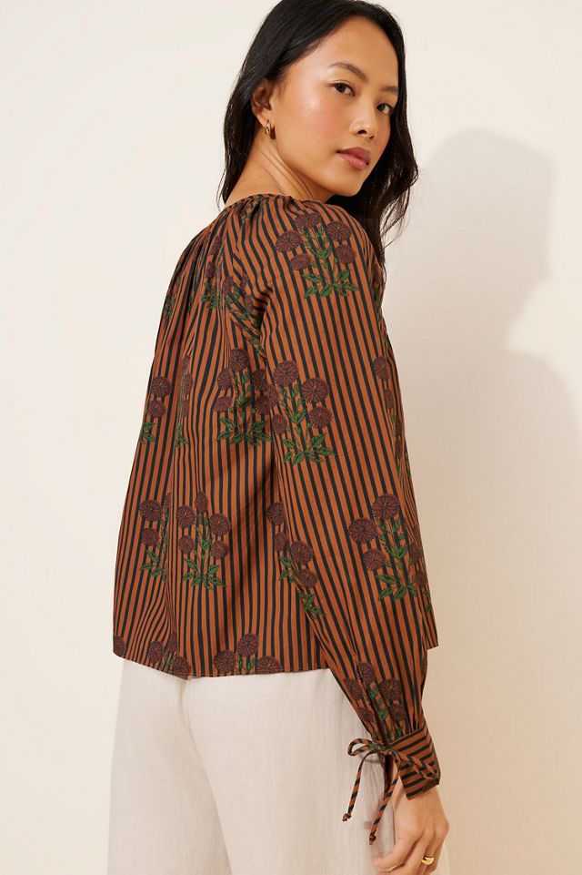 Saylor Tai Long Sleeve Top #1