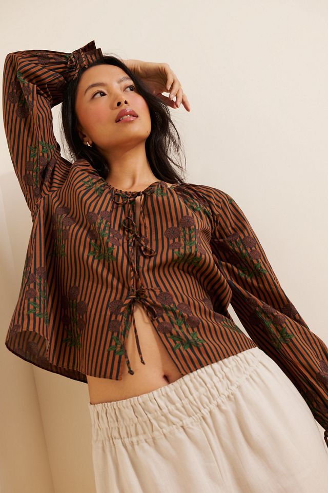 Saylor Tai Long Sleeve Top #2