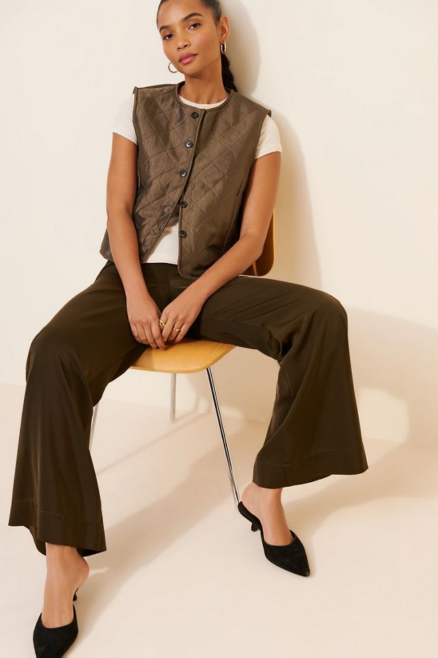 See U Soon Satin Quilted Vest #2