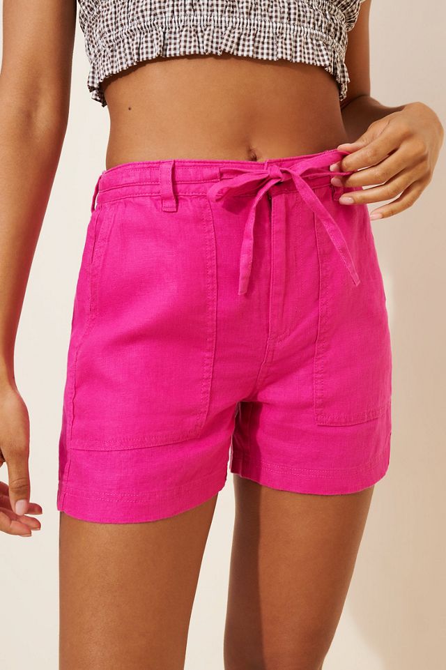 Madewell Linen Pull-On Drawstring Shorts #2