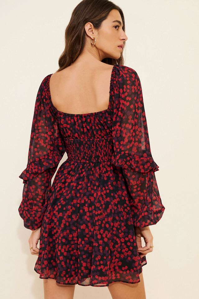 Hutch Square Neck Smocked Romper #1