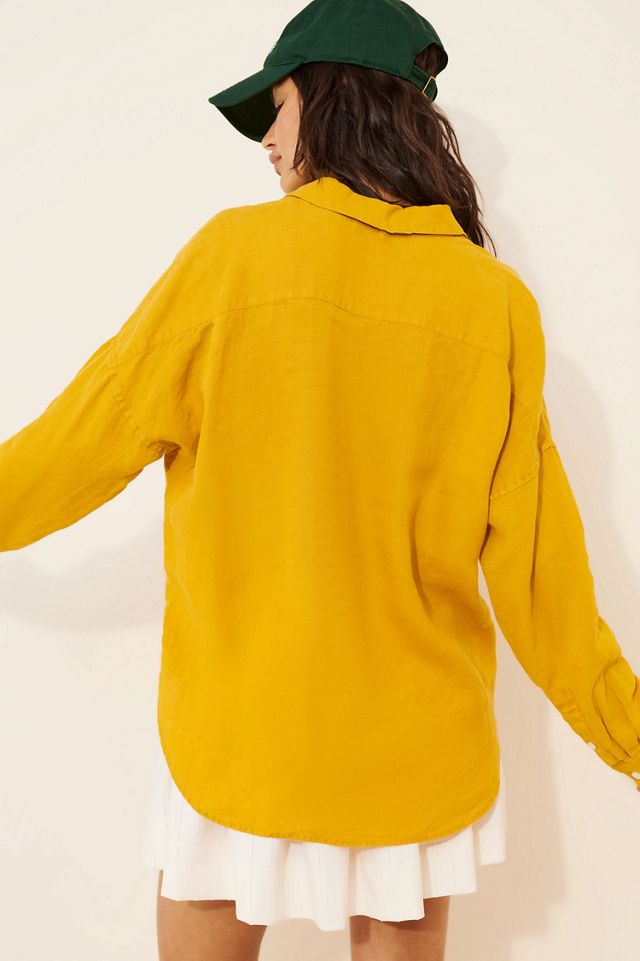 Alex Mill Jo Linen Buttondown Shirt #1