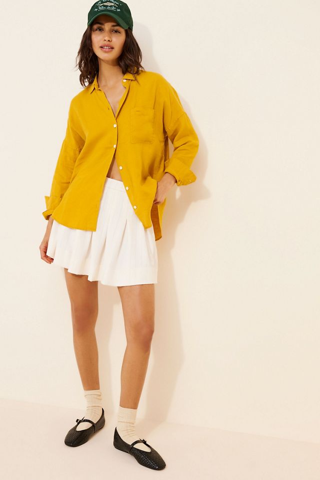 Alex Mill Jo Linen Buttondown Shirt #3