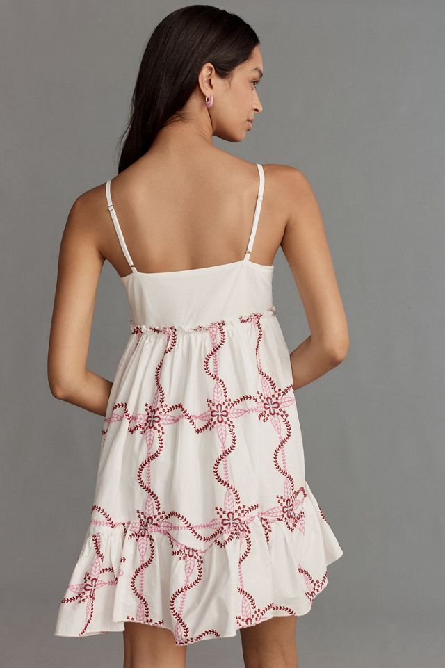Sleeveless Babydoll Mini Dress #1