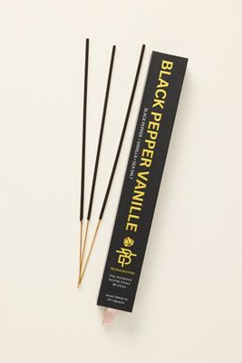 Fresh Black Pepper Vanille Incense Sticks