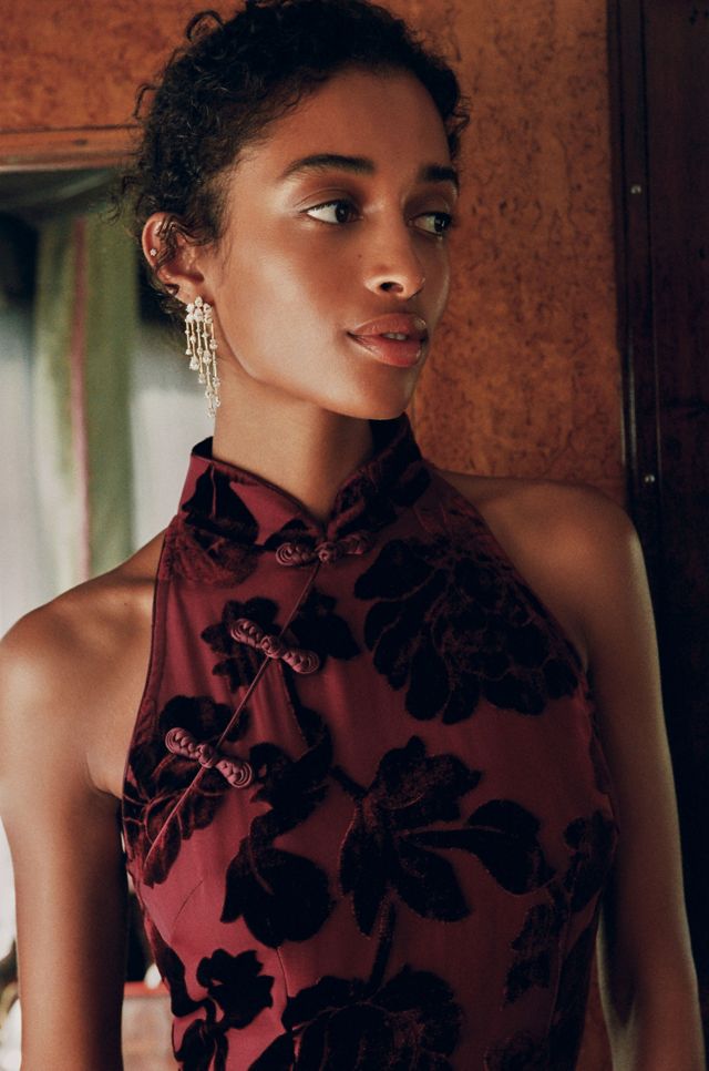 SAU LEE Kira Midi Dress #6