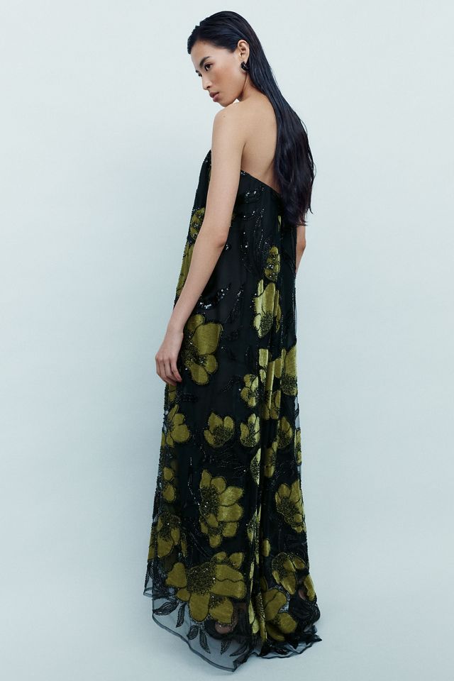 Helsi Margot Velvet Burnout Midi Dress #3
