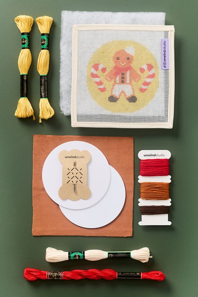 Holiday Needlepoint Ornament Kit #1