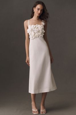 Mestiza Esperanza Appliqué Midi Dress