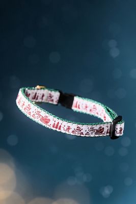 Up Country Holiday Cat Collar
