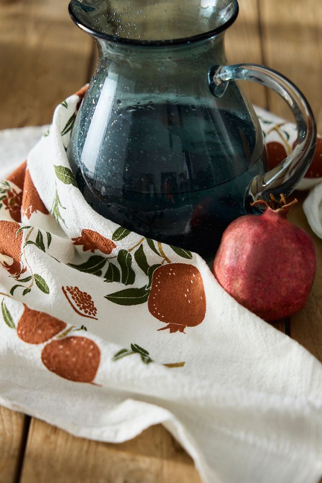 Pomegranates Dish Towel #1