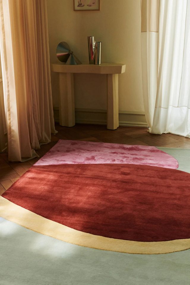LAYERED Poppy Kalas Wool Rug #2