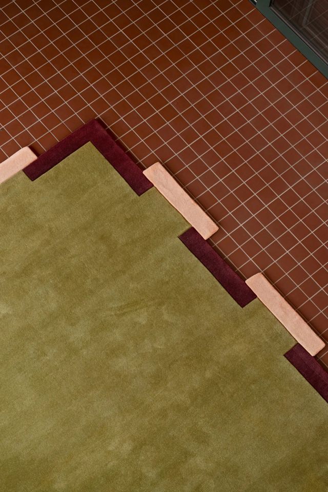 LAYERED Tekla Fregio Wool Rug #2