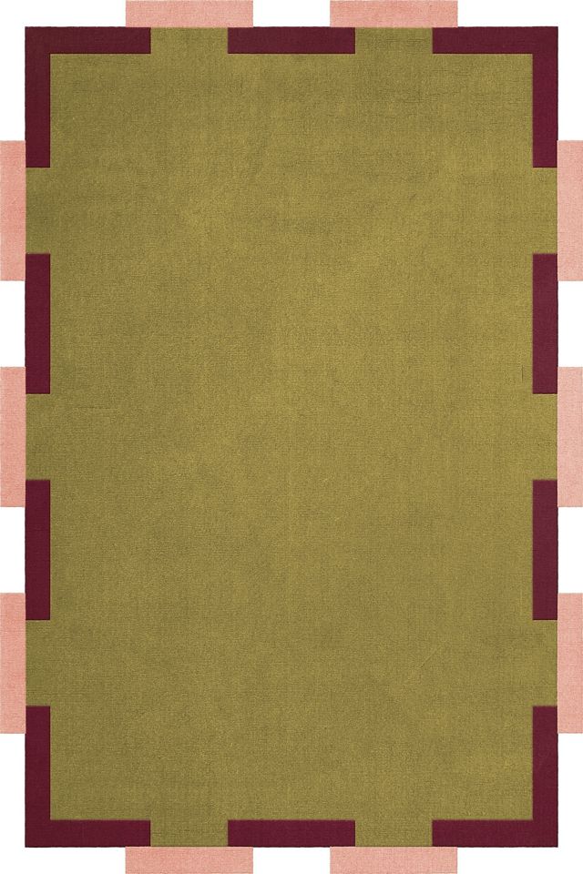 LAYERED Tekla Fregio Wool Rug #1