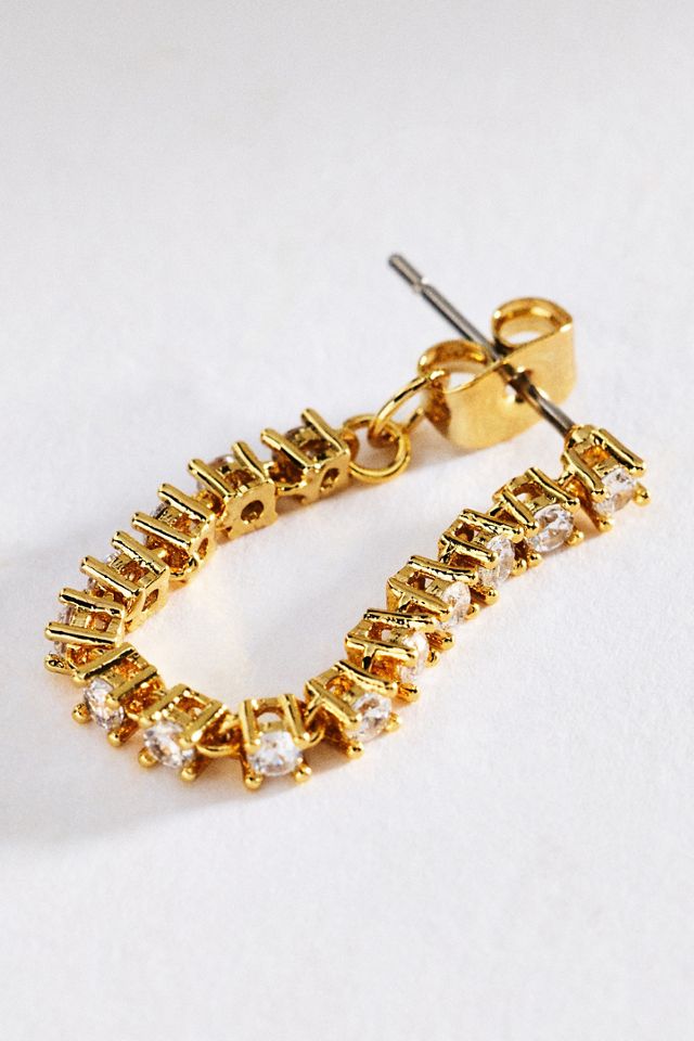 Luv Aj Ballier Chain Studded Earrings #1