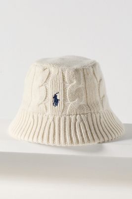 Ralph Lauren Cable-Knit Bucket Hat