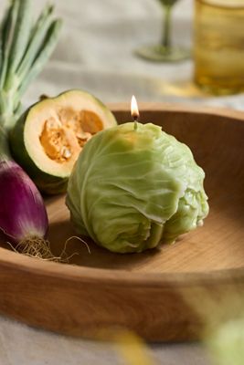 Happy Organics Cabbage Candle