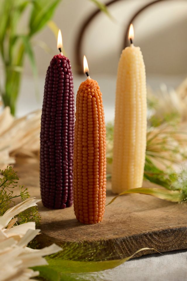 Happy Organics Corn on the Cob Candle #2