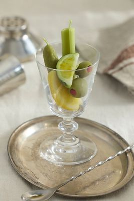 Happy Organics Bloody Mary Garnish Candle Set