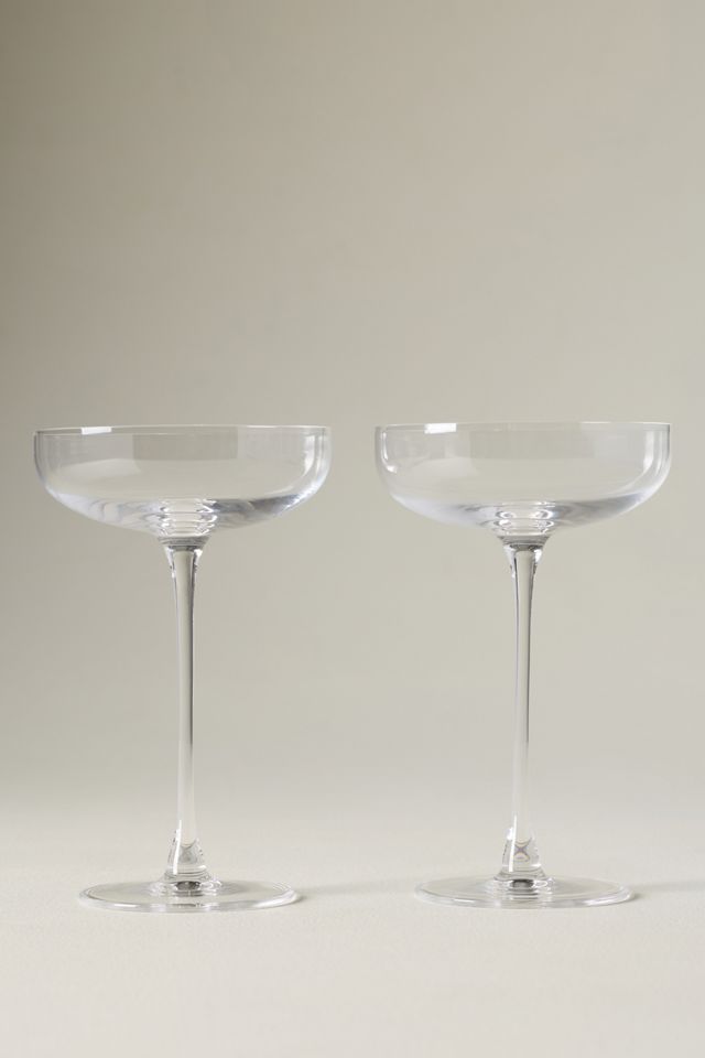 NUDE Savage Coupe Glasses, Set of 2 #1
