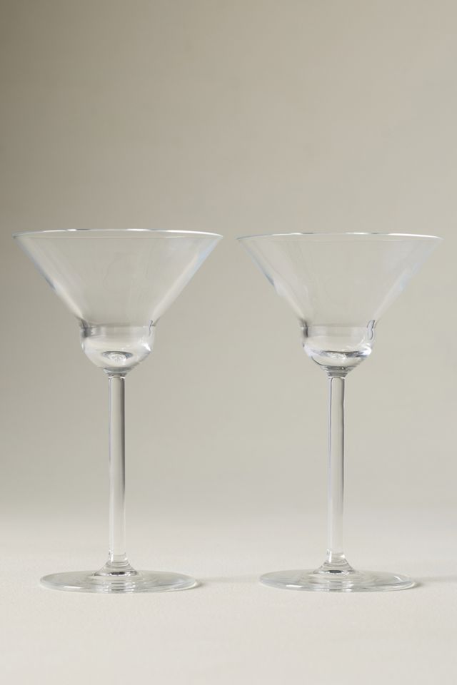 NUDE Vintage Rounded Martini Glasses, Set of 2 #2