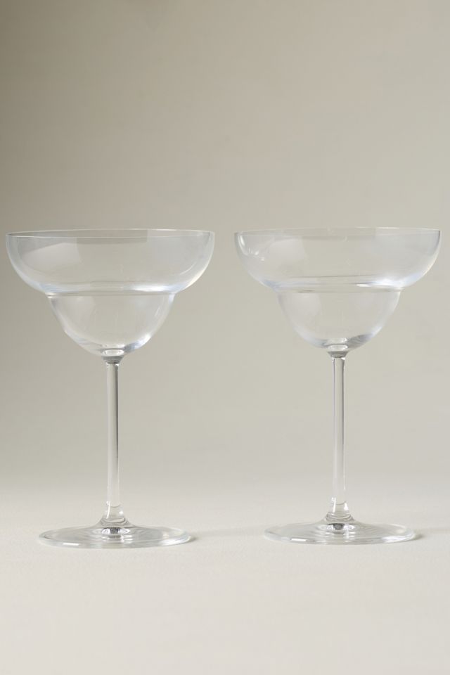 NUDE Vintage Margarita Glasses, Set of 2 #2