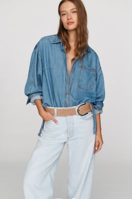 Z&L Europe Woven Asymmetric Belt