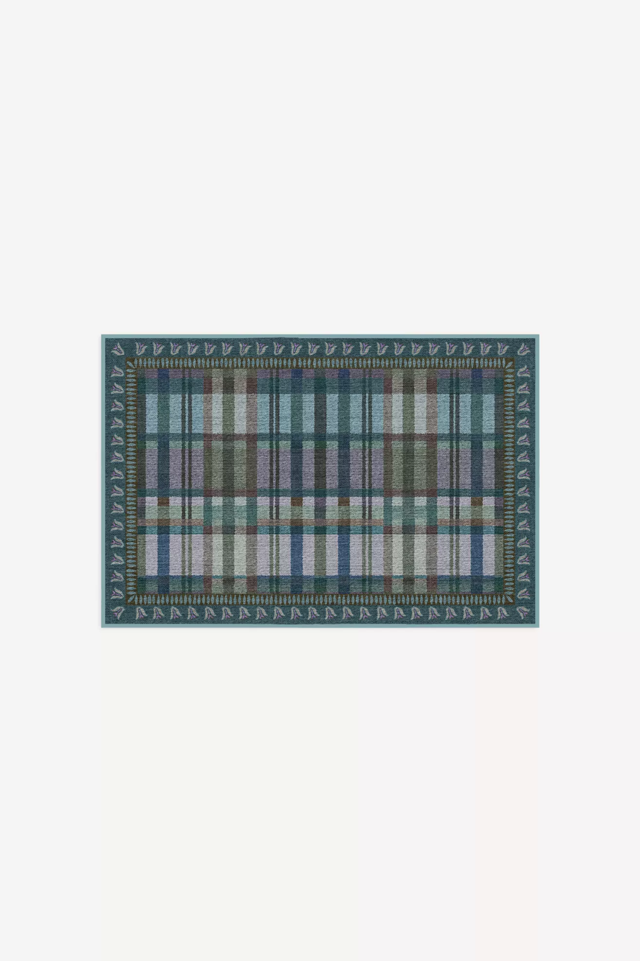 Ruggable Washable Plaid Adrienne Tufted Rug - thumbnail 4