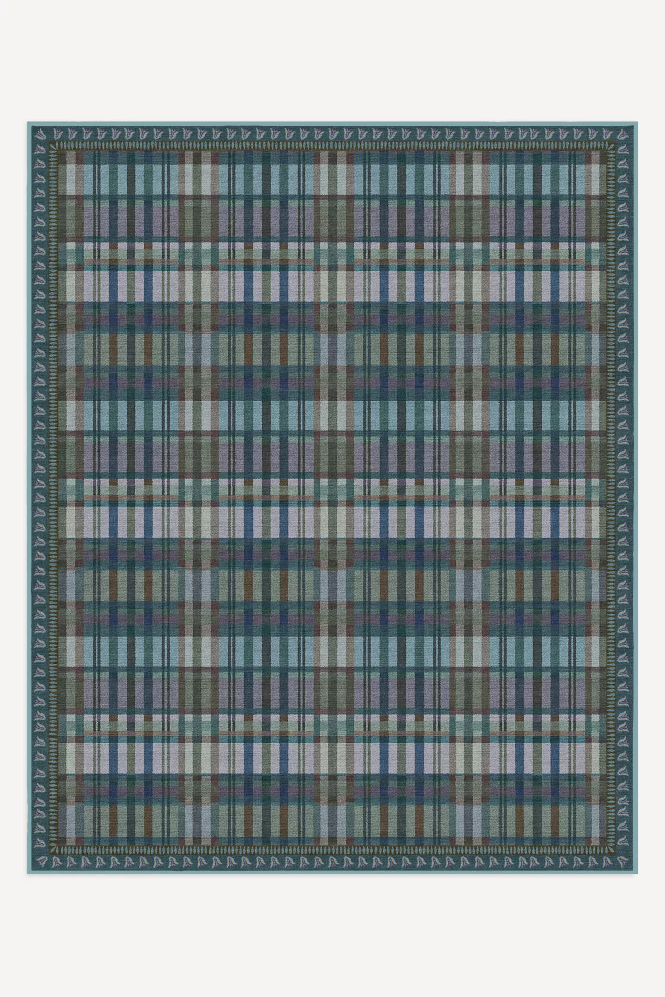 Ruggable Washable Plaid Adrienne Tufted Rug