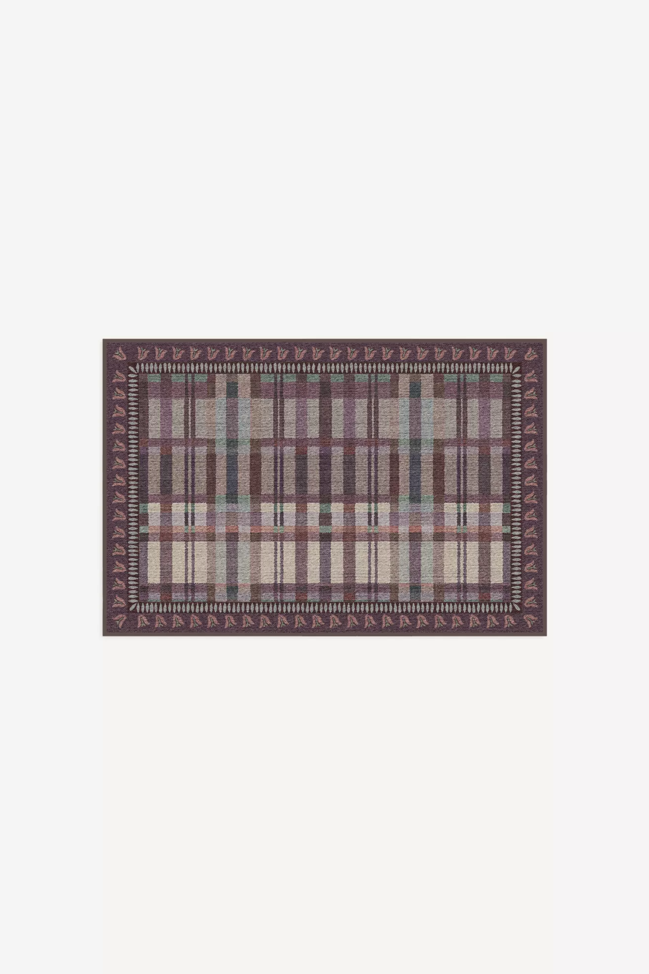 Ruggable Washable Plaid Adrienne Tufted Rug - thumbnail 9