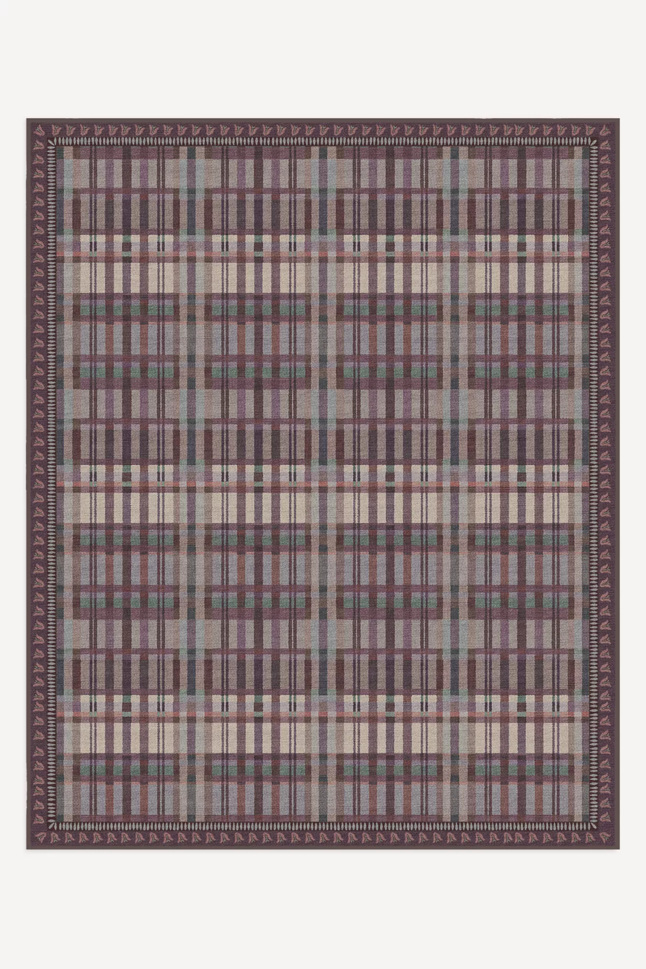 Ruggable Washable Plaid Adrienne Tufted Rug - thumbnail 6