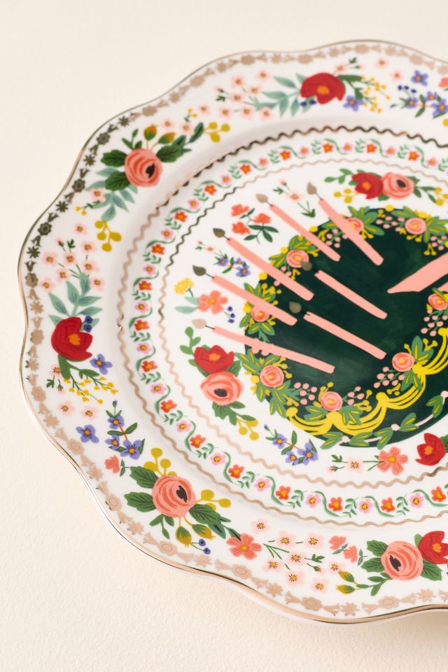 Rifle Paper Co. Stoneware Celebration Plate #1