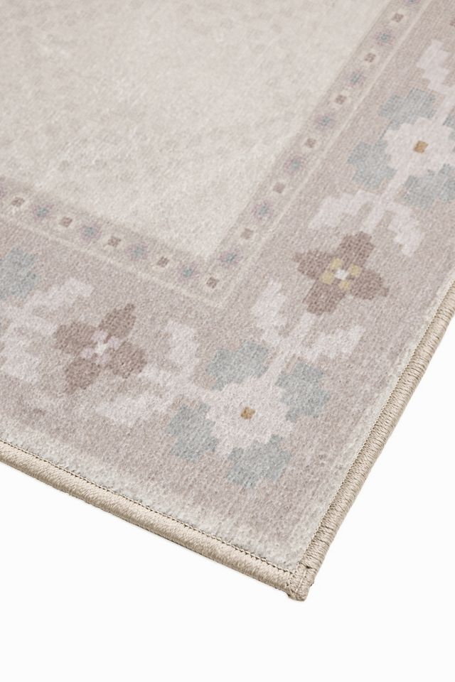 Ruggable Washable Kinley Floral Border Tufted Rug #2