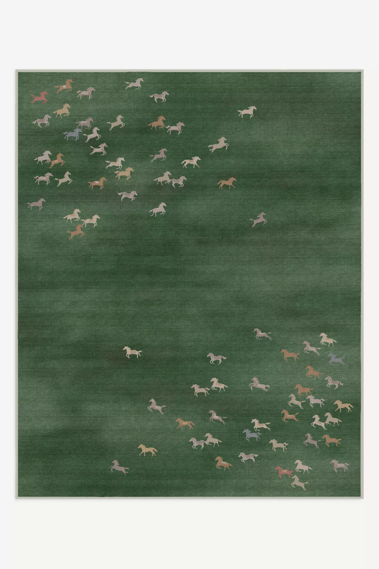 Ruggable Washable Felix Tufted Horses Rug
