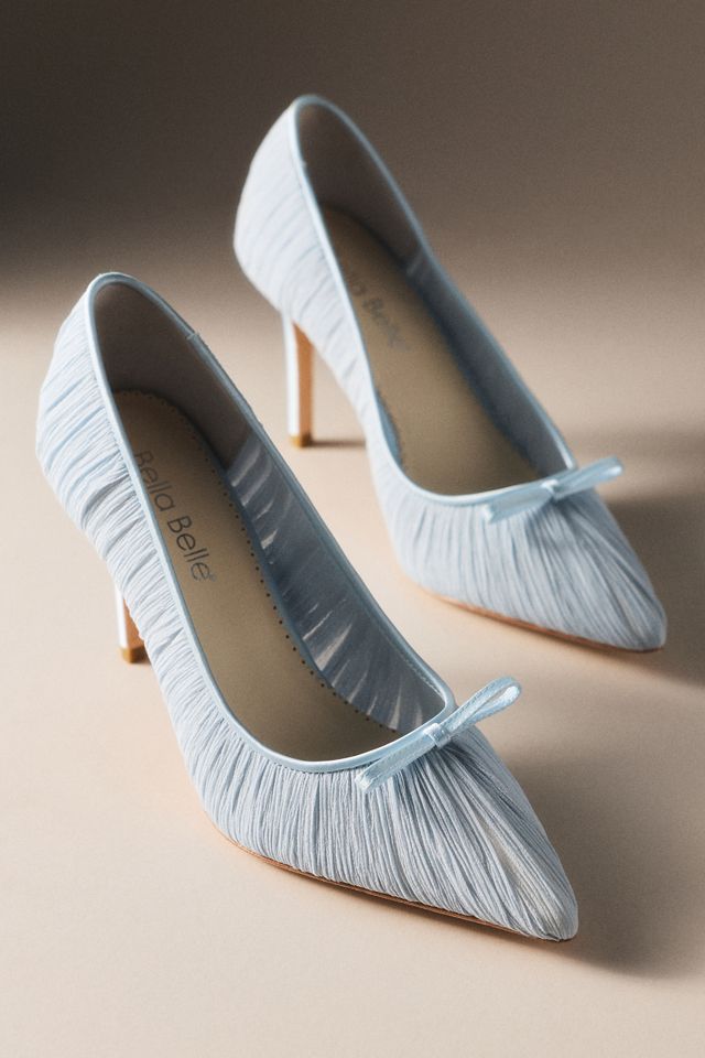 Bella Belle Amelie Pleated Pumps #1