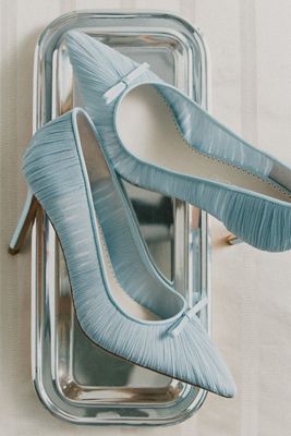 Bella Belle Amelie Pleated Pumps