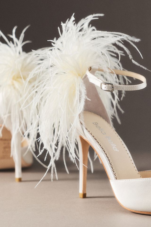 Bella Belle Tate Faux Feather Pumps  #1