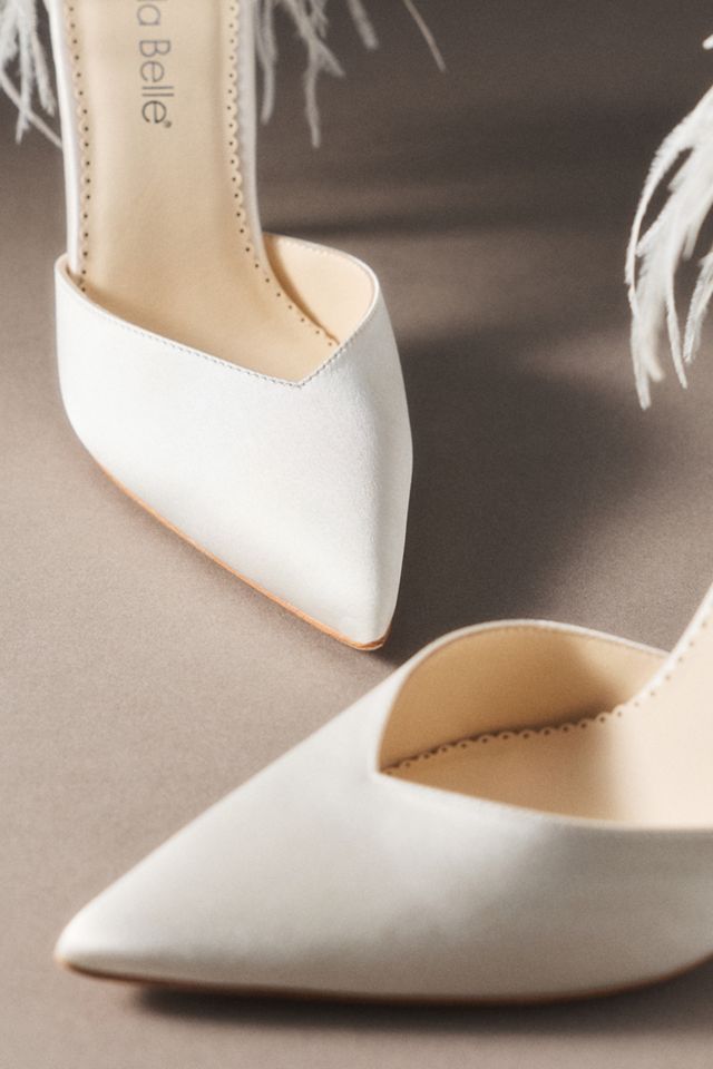 Bella Belle Tate Faux Feather Pumps  #2