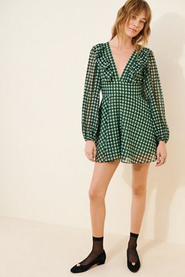 Hutch V-Neck Ruffle Romper