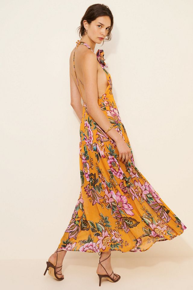 FARM Rio Wonderful Bouquet Maxi Dress #1