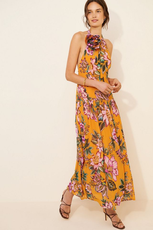 FARM Rio Wonderful Bouquet Maxi Dress #3