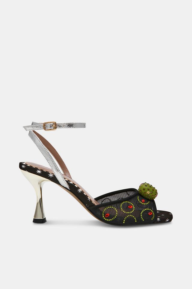 Betsey Johnson Martini Strappy Heeled Sandals #2
