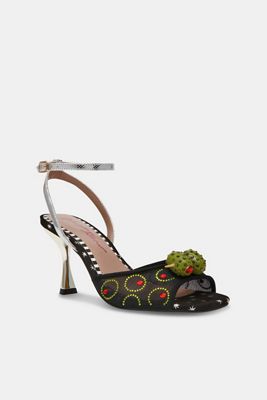 Betsey Johnson Martini Strappy Heeled Sandals