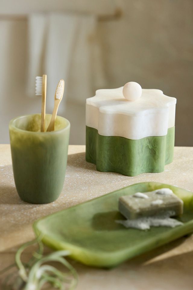 Green Resin Tray #2