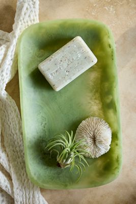 Green Resin Tray