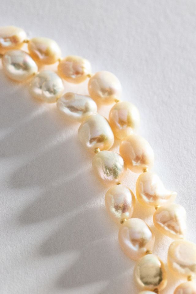 Hermina Athens Vilma Pearl Long Necklace #1