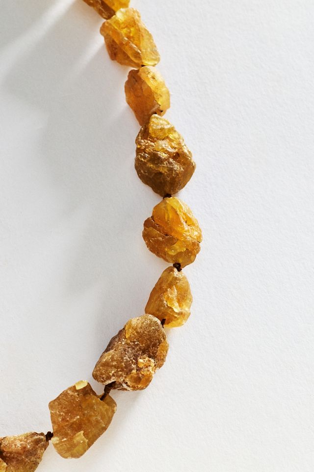 Hermina Athens Citrine Rock Necklace #1